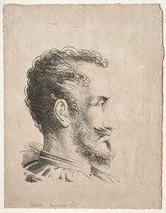 Profilkopf von Friedrich Wilhelm Reuter
