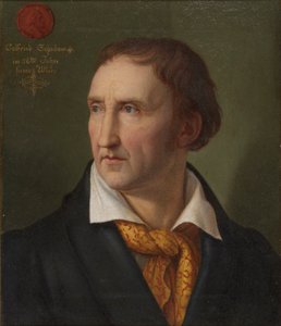 Porträt von Johann Gottfried Schadow, 1819