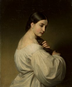 Porträt einer jungen Frau von Friedrich von Amerling