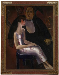 Porträt von Paul-Gustave Van Hecke und seiner Frau Norine