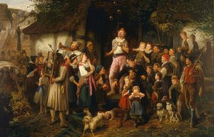 Der Jongleur: ein Dorffest