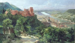 Ansicht von Heidelberg, ca. 1910