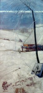 Kindergrab im Schnee
