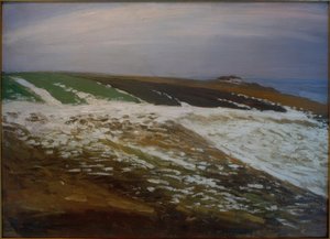Märzschnee auf dem Weyerberg