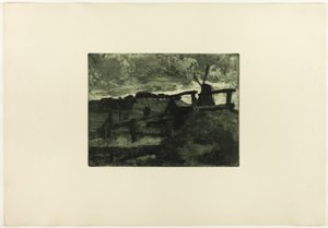 Windmühle von Fritz Overbeck