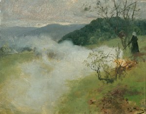 Gartenabfälle verbrennen