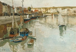 Dieppe, ca. 1894 von Frits Thaulow