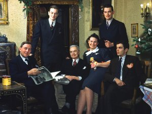 Familie und Zuhause in Dresden, Deutschland von Dr. Fritz Gustav Wentzel und seiner Frau Verna