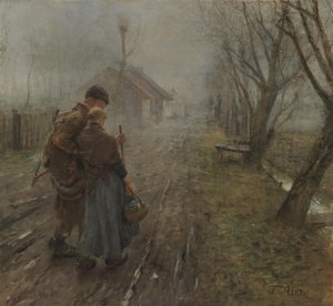 Schwerer Gang von Fritz von Uhde