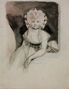 Porträt der Frau des Künstlers von Füssli