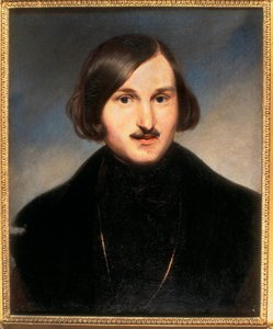 Porträt von Nikolai Gogol (Nikolai Wassiljewitsch Gogol, frühe 1840er Jahre) von Fyodor Antonovich Moller