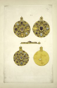Russischer Schmuck vor der mongolischen Invasion. Aus den Antiquitäten des russischen Staates