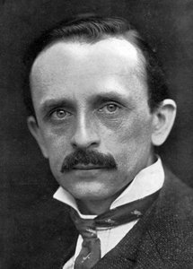 Sir James Matthew Barrie, schottischer Romanautor und Dramatiker