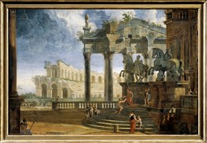 Campidoglio-Palast, Gemälde