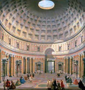 Innenansicht des Pantheon, Rom