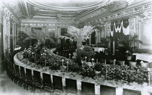 Metropolitan Club Innenansicht von G.P. Hall und Sohn