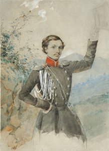 Porträt von Semyon Dmitrievich Lisanevich 1822-1877, 1847-1849