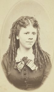 Unbetiteltes Porträt einer Frau, 1850-99