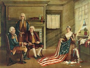 Geburt unserer Nationalflagge, 1893