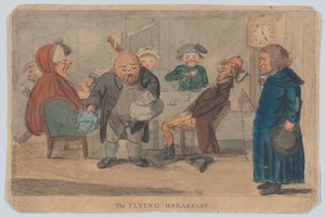 Das fliegende Frühstück oder der Inhalt einer Nachtkutsche, 9. März 1792 von G L S