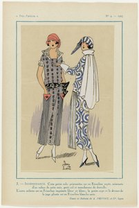 Très Parisien, 1923, Nr. 4: 7- UNABHÄNGIGKEIT. Dieses kleine Kleid...