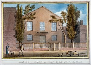 Methodistische Kapelle, Great Suffolk Street, Southwark, London, 1825