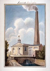 New London Waterworks, Vauxhall, Lambeth, London