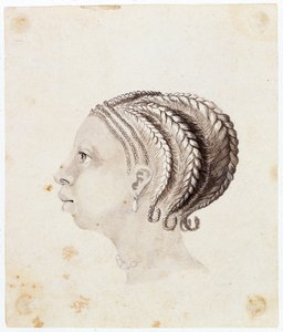 Kopf einer westafrikanischen Frau, ca. 1775 von Gabriel Bray