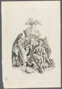 Die Sinne: Berührung nach Boucher, 1700er Jahre
