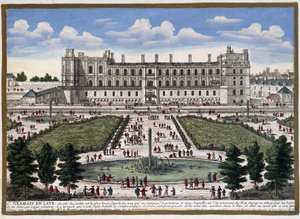 Schloss Saint Germain en Laye von Gabriel Perelle