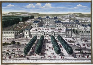 Schloss Sceaux (Gärten von Le Nôtre), von Perelle von Gabriel Perelle