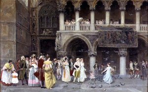 Eine venezianische Hochzeit von Gabriel Puig Roda