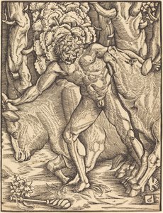 Herkules entführt das Vieh des Geryon