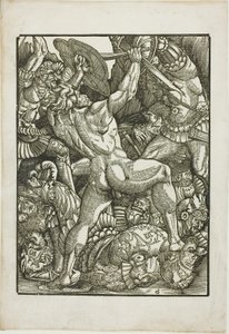 Herkules und die Riesen, aus Szenen aus dem Leben des Herkules