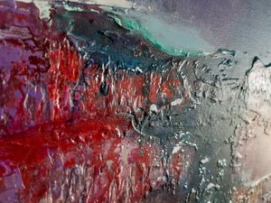 Dynamische Rote Blaue Farbe