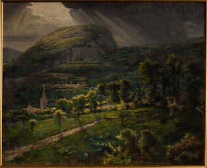 Pietra di Bismantova von Gaetano Bellei