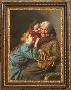 Der willkommene Gast 1882 von Gaetano Bellei