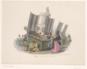 Meeresfrüchtestand auf dem Markt von Gaetano Dura