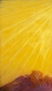 Sturz der Engel (Detail der linken Seite) von Gaetano Previati