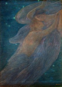 Die Nacht von Gaetano Previati