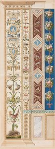 Pilaster Loggia XI (Verzierung mit Stachelschwein)
