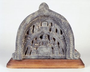 Erziehung Buddhas, 100-200 von Gandhara School