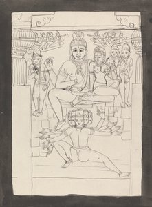Eine weitere Darstellung der Geschichte von Mahdew Paswutee und Raoun von Gangaram Chintaman Tambat