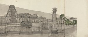 Außenansicht von Kailasa von Gangaram Chintaman Tambat