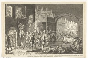 Bartholomäusnacht, 1572 von Gaspar Bouttats