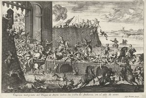 Die Französische Furie in Antwerpen, 1583 von Gaspar Bouttats