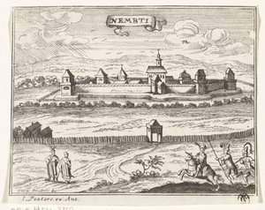 Ansicht von Lenti von Gaspar Bouttats