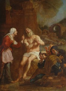 Hiob konfrontiert mit Widrigkeiten, 1619