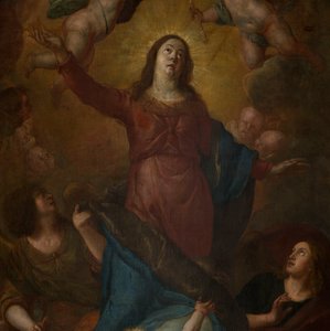 Pfarrkirche (Sint-Walburgakerk). Gemälde. Gaspar de Crayer. 1652 von Gaspar De Crayer