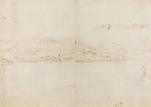 Lago Maggiore von Gaspar van Wittel